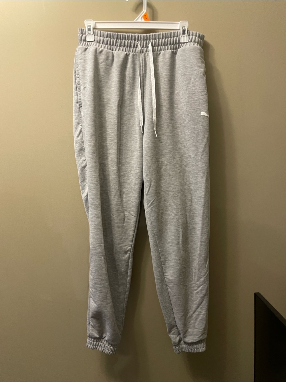 Puma Light Gray Women’s Jogger Sweatpants